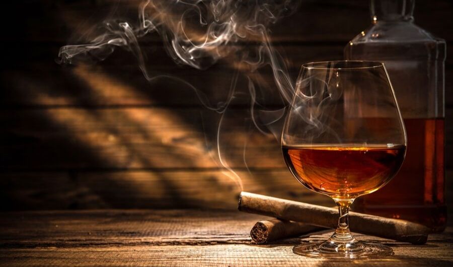 bourbon-cigar