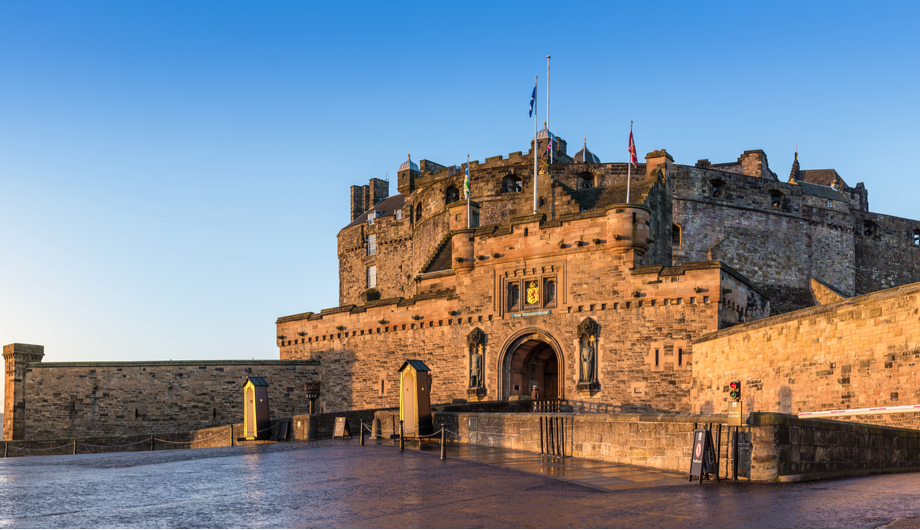 Edinburgh Castle Scotland Views