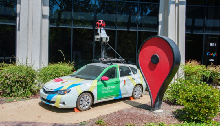 Google Googleplex Car Silicon Valley