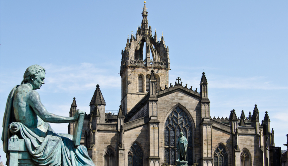 St Giles Cathedral Edinburgh Scotland